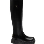 Smilegirl Fekete Női 5cm Csizma - Black