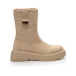 Smilegirl Fekete Női 4.5 CM CSIZMA - Beige