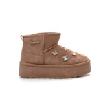 Smilegirl Khaki Ökológiai bőr Női 4.5 CM CSIZMA - Beige